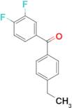 3,4-Difluoro-4'-ethylbenzophenone