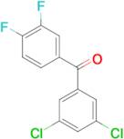 3,5-Dichloro-3',4'-difluorobenzophenone