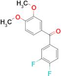 3,4-Difluoro-3',4'-dimethoxybenzophenone