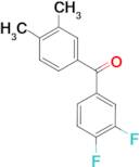 3,4-Difluoro-3',4'-dimethylbenzophenone