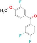 4-Methoxy-3,3',4'-trifluorobenzophenone