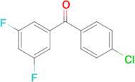 4-Chloro-3',5'-difluorobenzophenone