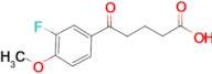 5-(3-Fluoro-4-methoxyphenyl)-5-oxovaleric acid