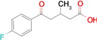 5-(4-Fluorophenyl)-3-methyl-5-oxovaleric acid