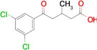 5-(3,5-Dichlorophenyl)-3-methyl-5-oxovaleric acid