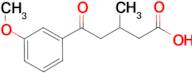 5-(3-Methoxyphenyl)-3-methyl-5-oxovaleric acid