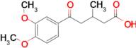 5-(3,4-Dimethoxyphenyl)-3-methyl-5-oxovaleric acid