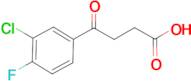 4-(3-Chloro-4-fluorophenyl)-4-oxobutyric acid