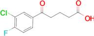 5-(3-Chloro-4-fluorophenyl)-5-oxovaleric acid