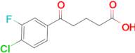 5-(4-Chloro-3-fluorophenyl)-5-oxovaleric acid