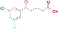 5-(3-Chloro-5-fluorophenyl)-5-oxovaleric acid