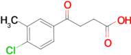 4-(4-Chloro-3-methylphenyl)-4-oxobutyric acid