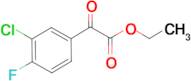 Ethyl 3-chloro-4-fluorobenzoylformate