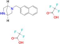 (1S,4S)-2-Naphthalen-2-ylmethyl-2,5-diaza-bicyclo[2.2.1]heptane di-trifluoro-acetic acid