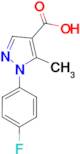 1-(4-Fluoro-phenyl)-5-methyl-1H-pyrazole-4-carboxylic acid