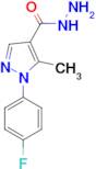 1-(4-Fluoro-phenyl)-5-methyl-1H-pyrazole-4-carboxylic acid hydrazide