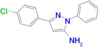 5-(4-Chloro-phenyl)-2-phenyl-2H-pyrazol-3-ylamine
