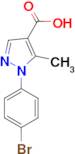 1-(4-Bromo-phenyl)-5-methyl-1H-pyrazole-4-carboxylic acid