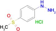 4-(Methylsulfonyl)phenylhydrazine hydrochloride