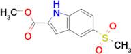 Methyl 5-(methylsulfonyl)-1H-indole-2-carboxylate