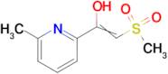 1-(6-Methylpyridin-2-yl)-2-(methylsulfonyl)ethanone