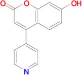 7-Hydroxy-4-(4-pyridyl)coumarin