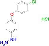 [4-(4-Chlorophenoxy)phenyl]hydrazine hydrochloride