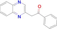 1-Phenyl-2-quinoxalin-2-ylethanone