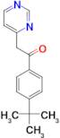 1-(4-tert-Butylphenyl)-2-pyrimidin-4-yl ethanone