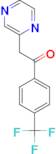 2-Pyrazin-2-yl-1-[4-(trifluoromethyl)phenyl]ethanone