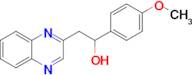 1-(4-Methoxyphenyl)-2-quinoxalin-2-yl ethanol