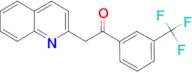 2-Quinolin-2-yl-1-[3-(trifluoromethyl)phenyl]ethanone