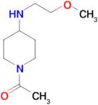 1-Acetyl-N-(2-methoxyethyl)piperidin-4-amine