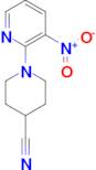 1-(3-Nitropyridin-2-yl)piperidine-4-carbonitrile