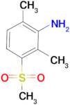 2,6-Dimethyl-3-(methylsulfonyl)aniline