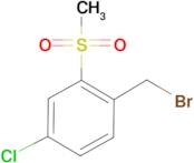 1-(Bromomethyl)-4-chloro-2-(methylsulfonyl)benzene