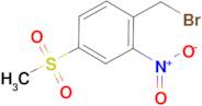 1-(Bromomethyl)-4-(methylsulfonyl)-2-nitrobenzene