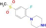 1-[2-Fluoro-4-(methylsulfonyl)phenyl]piperazine