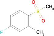 4-Fluoro-2-methyl-1-(methylsulfonyl)benzene