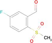 5-Fluoro-2-(methylsulfonyl)benzaldehyde