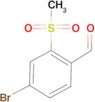 4-Bromo-2-(methylsulfonyl)benzaldehyde