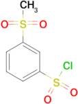 3-(Methylsulfonyl)benzenesulfonyl chloride