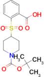 2-{[1-(tert-Butoxycarbonyl)piperidin-4-yl]sulfonylbenzoic acid