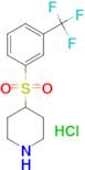 4-{[3-(Trifluoromethyl)phenyl]sulfonyl}piperidinehydrochloride