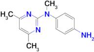 N-(4,6-Dimethylpyrimidin-2-yl)-N-methylbenzene-1,4-diamine