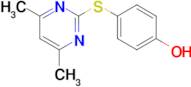 4-[(4,6-Dimethylpyrimidin-2-yl)thio]phenol