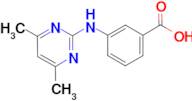 3-[(4,6-Dimethylpyrimidin-2-yl)amino]benzoic acid