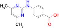 4-[(4,6-Dimethylpyrimidin-2-yl)amino]benzoic acid