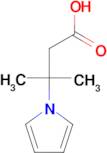 3-Methyl-3-(1H-pyrrol-1-yl)butanoic acid