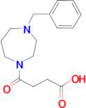 4-(4-Benzyl-1,4-diazepan-1-yl)-4-oxobutanoic acid